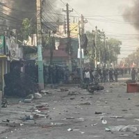वीरगञ्जको तनावग्रस्त क्षेत्रमा कर्फ्यु आदेशसँगै सेना परिचालन,