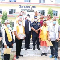 जिल्ला प्रहरी कार्यालय बाँकेमा अमर प्रहरी स्मारकको उदघाटन