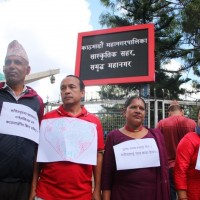 काठमाण्डौं महानगरपालिका विरुद्ध प्रदर्शनी