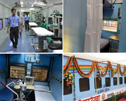 भारत सरकारले ट्रेन बोगीहरूको डिब्बामा तयार गर्यो एकै रातमा ६,३७० वेडको क्वारेन्टाइन